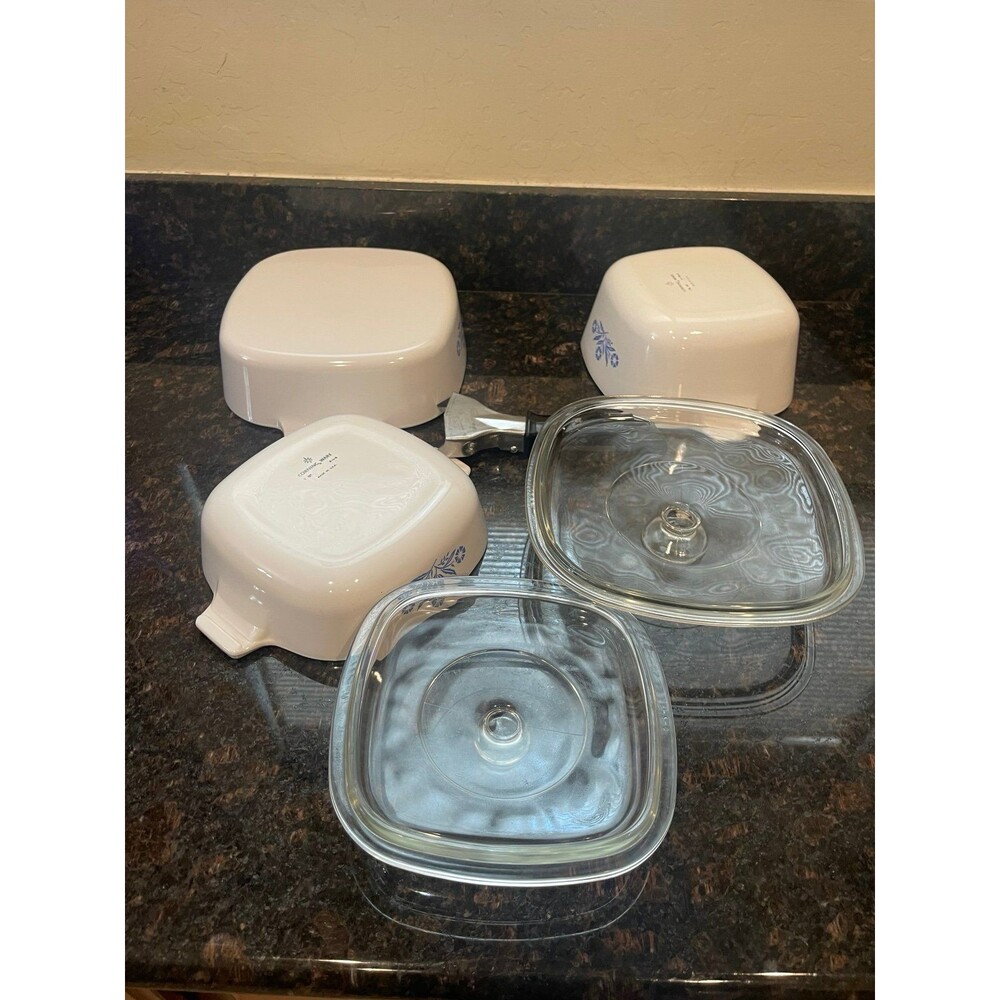CorningWare blue Cornflower cookware 18-Piece Set - Picture 7 of 7
